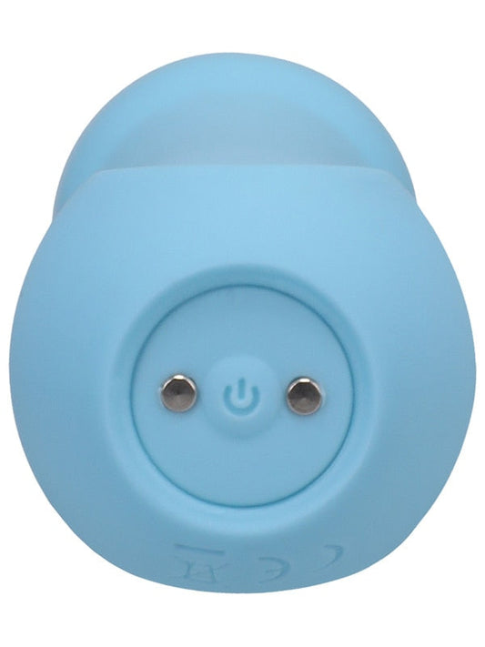 RITUAL Euphoria Rechargeable Silicone Wand Vibe Blue Doc Johnson