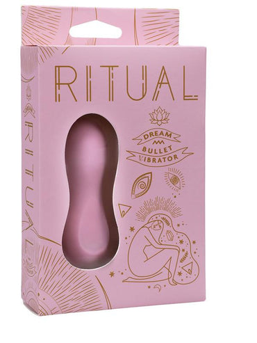 RITUAL Dream Rechargeable Silicone Bullet Vibe Pink Doc Johnson