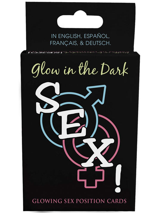 Glow In The Dark Sex Cards - Club X