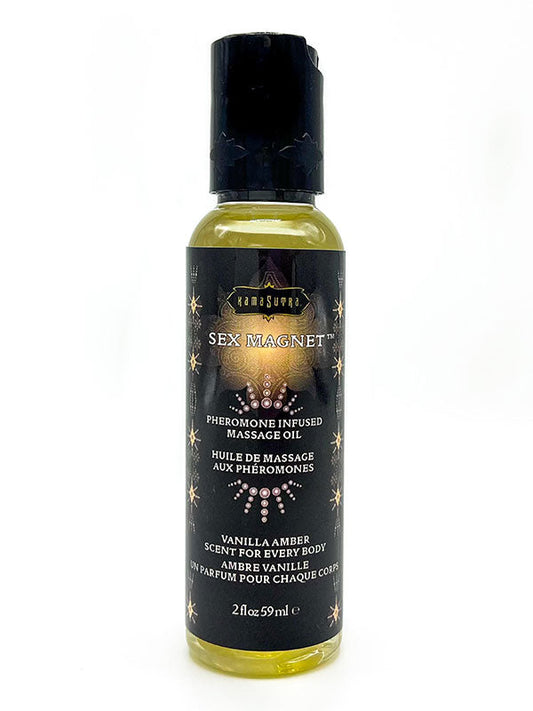 SEX MAGNET Pheromone Massage Oil Vanilla Amber Kama Sutra Products
