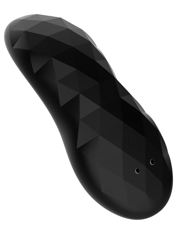 Playful Diamonds The Socialite - Rechargeable Lay-On Vibe Black Playful