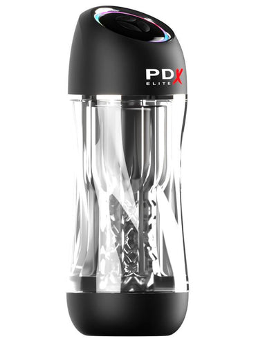 PDX Elite ViewTube Pro - Clear USB Rechargeable Auto Sucking Stroker Pipedream