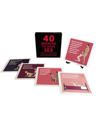 40 Reasons to Have Sex Kheper Games