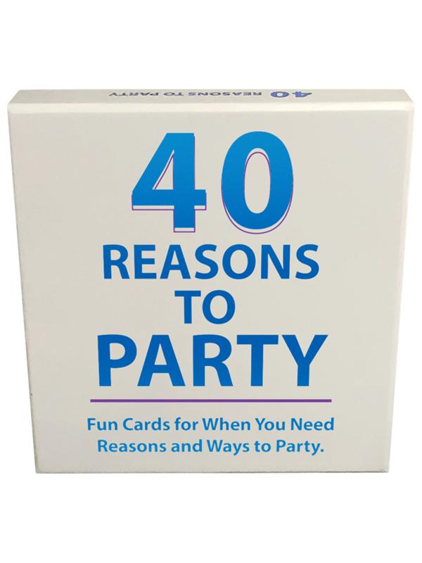 40 Reasons to Party Kheper Games