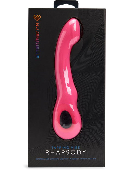 Nu Sensuelle Rhapsody Single Tapping Vibe - Deep Pink NU Sensuelle