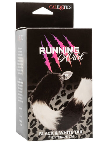 Running Wild Black and White Tail - Club X