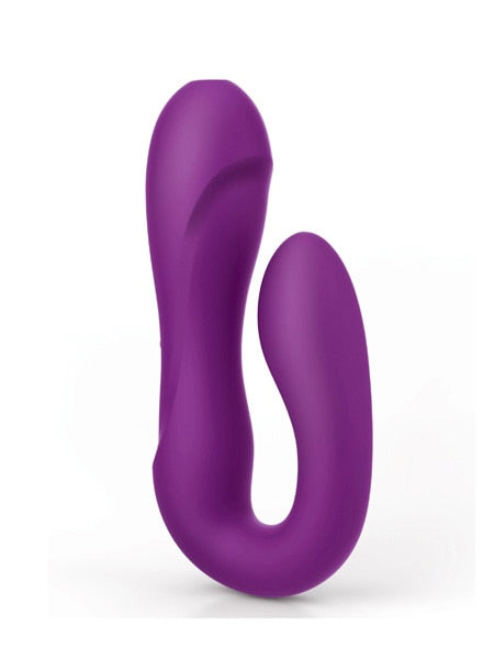 JimmyJane Reflexx Rabbit 1 - Purple USB Rechargeable Dual Vibrator JimmyJane