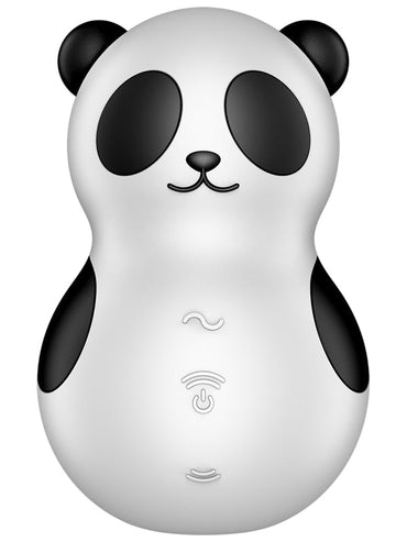 Satisfyer Pocket Panda - Black USB Rechargeable Air Pulse Stimulator Satisfyer