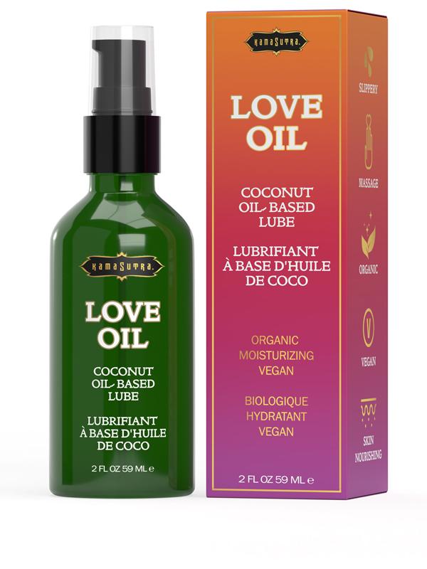 Kama Sutra Love Oil coconut based massage oil - ClubX Australia