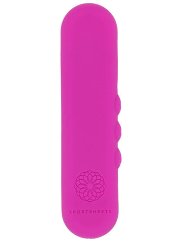 Pivot Flat Bullet - Pink - Pink 10.2 cm USB Rechargeable Bullet Sportsheets