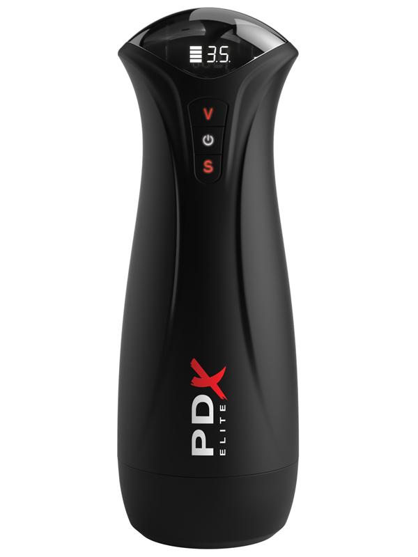 PDX Elite Fuck-Gasm - Flesh - USB Rechargeable Sucking & Vibrating Auto Stroker Pipedream