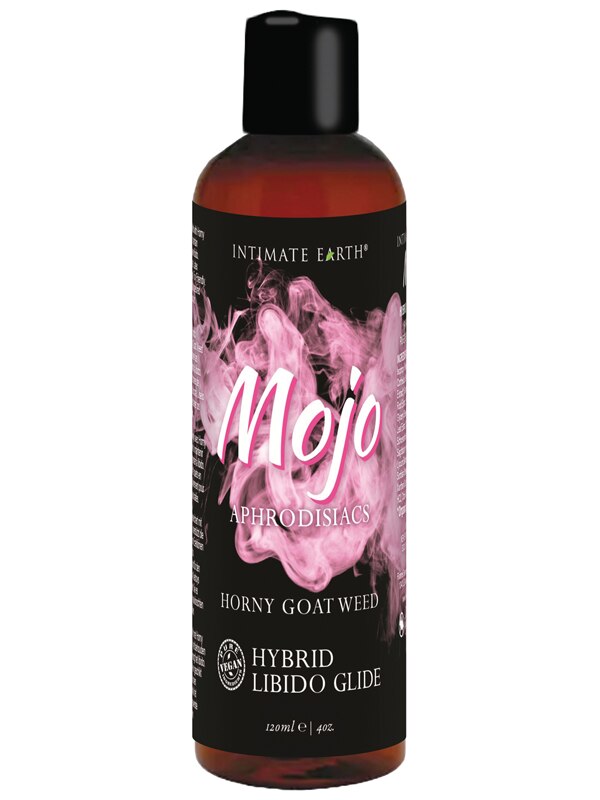 Mojo Horny Goat Weed Hybrid Libido Glide 4oz Intimate Earth