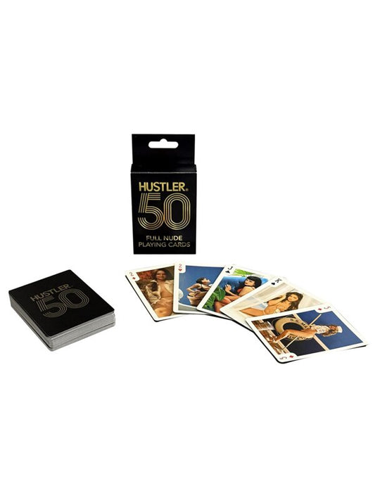 Hustler 50th Anniversary nude playing cards deck - ClubX Australia