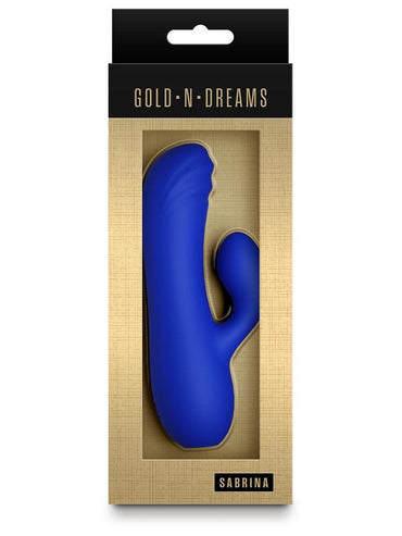 NS Novelties Sabrina Gold-n-Dreams Sapphire - ClubX Australia