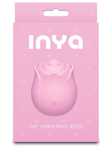 INYA The Rose Pink suction vibrator - ClubX Australia
