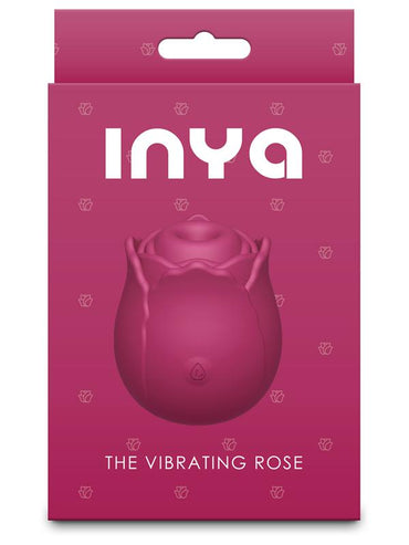 INYA The Rose Red suction vibrator - ClubX Australia