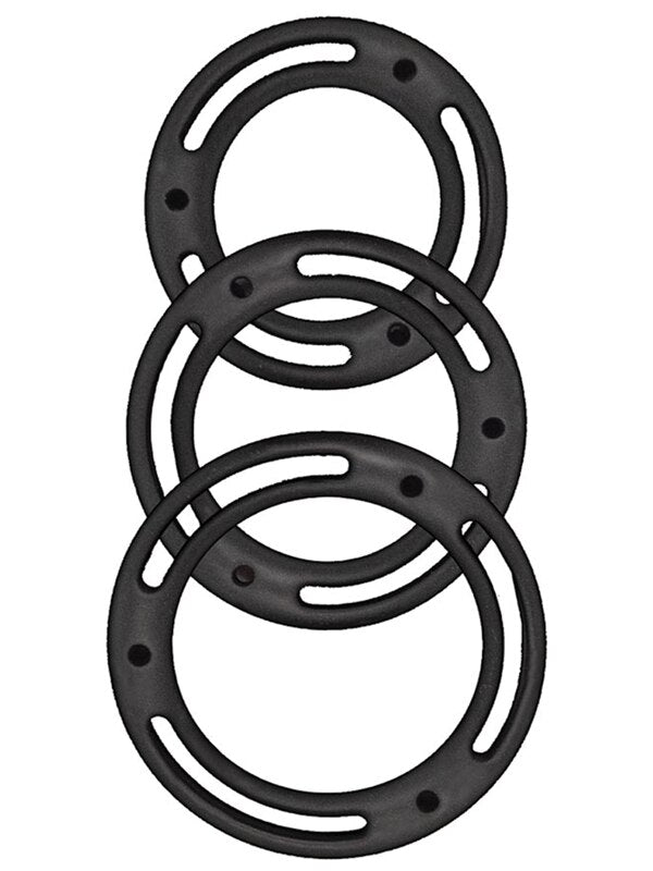 Mack Tuff Cockswellers Silicone Erection Enhancer Black Nasstoys