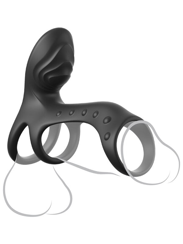 Fantasy C-Ringz Ultimate Couples Cage Pro Black C-Ringz