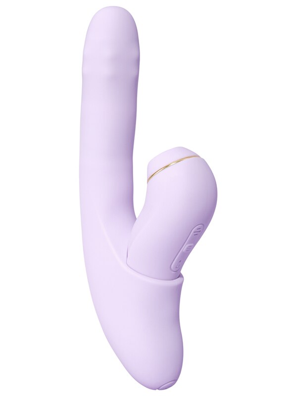 Svakom DuoGlow 2-in-1 thrusting rabbit vibrator - ClubX Australia