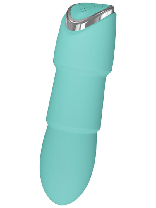 The Pleasure Company Secret Ribbed bullet vibrator - ClubX Australia
