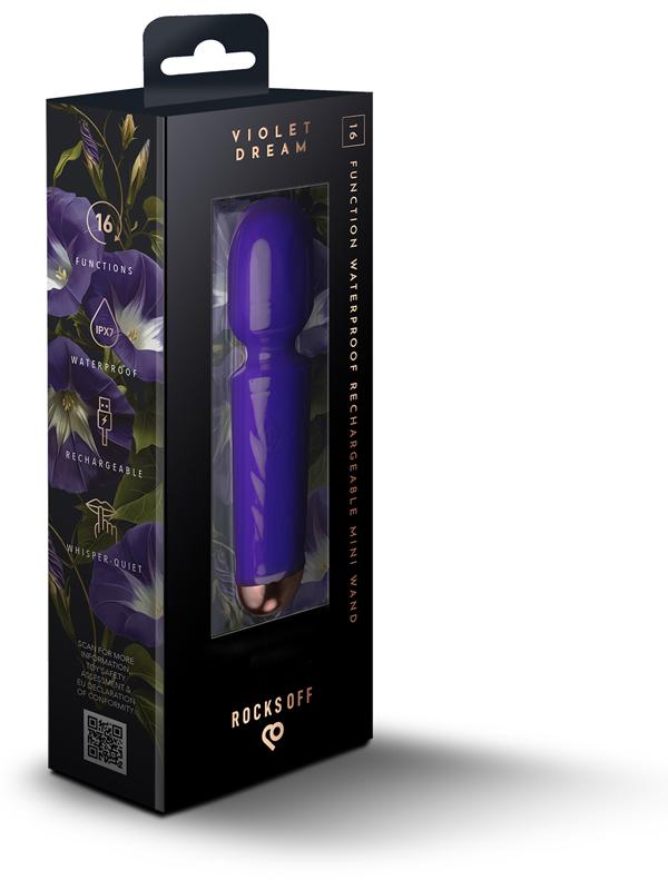 Rechargeable Mini Wand - Violet Dream Rocks Off