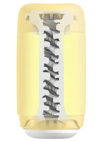 Tenga Puffy Custard Yellow Tenga