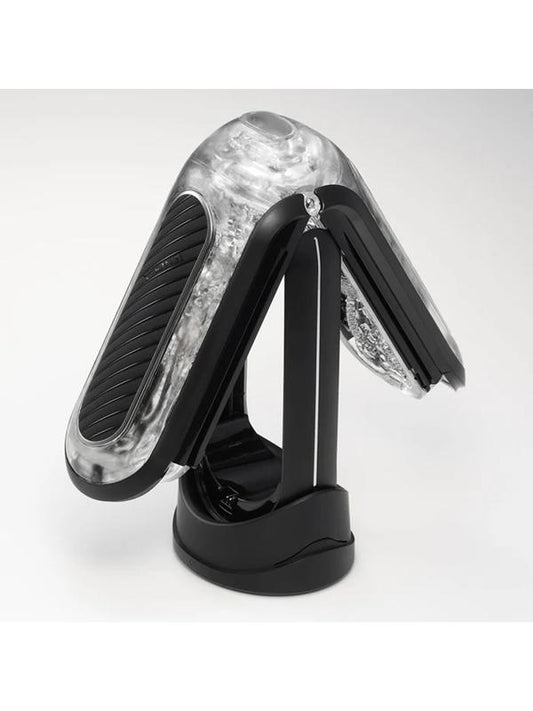 Tenga Flip Zero Gravity Electronic Vibration Strong - Black Tenga