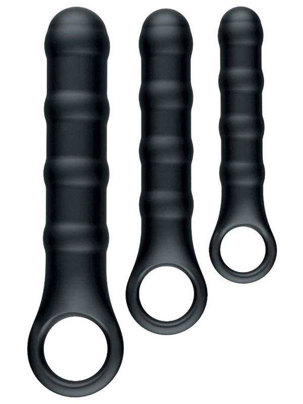 Ass-Sation Anal Wand Training Kit-Black Nasstoys