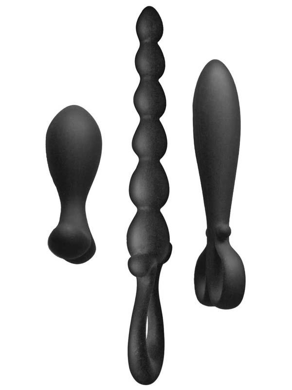 Trio Deluxe Anal Exploration-Black Nasstoys