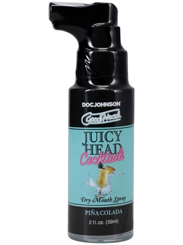 GoodHead Juicy Head Cocktails Dry Mouth Spray Piña Colada 2 fl. oz Doc Johnson