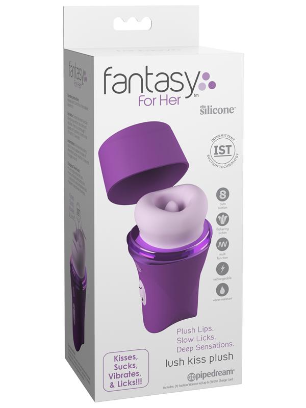 Fantasy For Her Lush Kiss Plush Purple