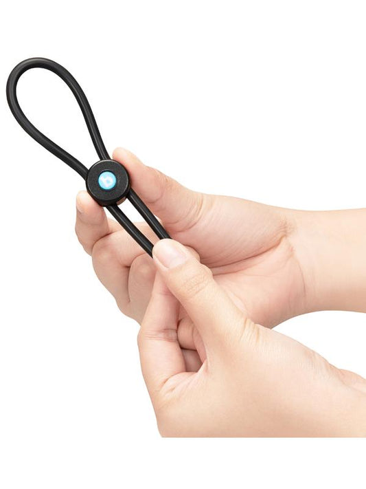 b-Vibe Lasso Grip - Fully Adjustable Silicone Cock Ring