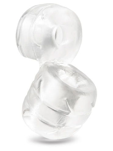 b-Vibe Stretch-Tech Double Barrel - Ultra Stretchy Cock Ring & Ball Stretcher B-Vibe