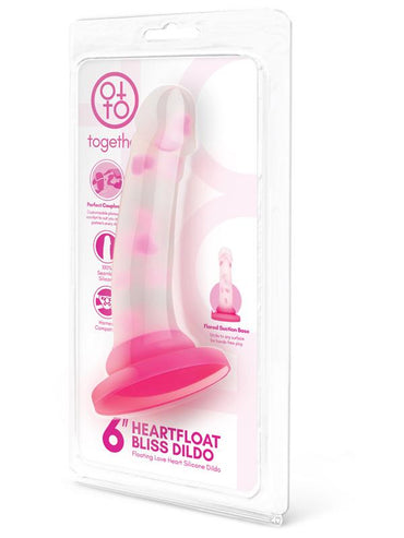 Together 6 in. Heartfloat Bliss Dildo Together