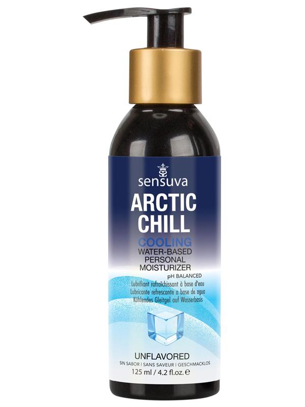 Arctic Chill - Cooling Water-Based Personal Moisturizer 4oz Sensuva