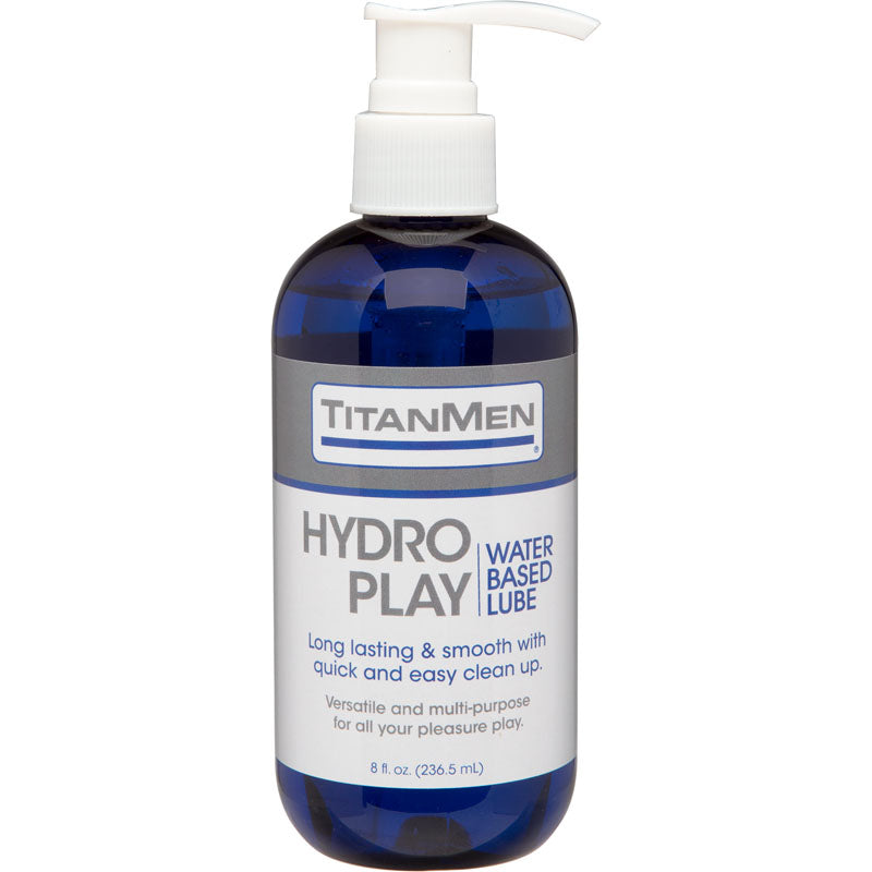 TitanMen Hydro Play - Water Based Lubricant - 240 ml Pump Bottle Default Title - Club X