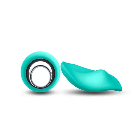 Sugar Pop Leila Usb Rechargeable Panty Vibrator With Remote Teal - Club X