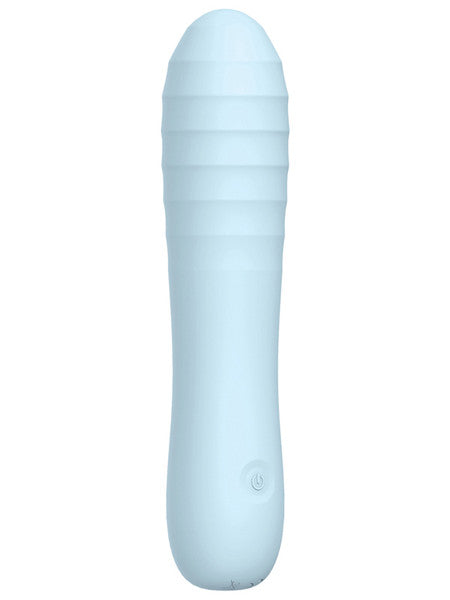 Soft By Playful Posh - Rechargeable Vibrator Blue - Club X