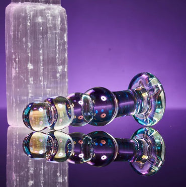 Playboy Pleasure Jewels Beads Glass Butt Plug - Club X
