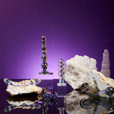 Playboy Pleasure Jewels King Multi Play Glass - Club X