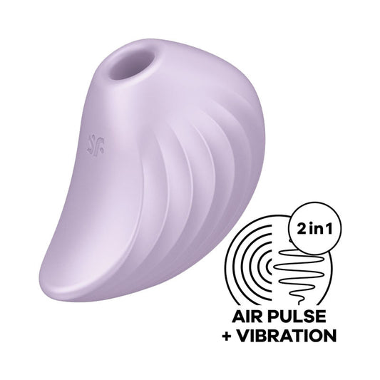 Satisfyer Pearl Diver - Violet - Violet USB Rechargeable Air Pulsation Stimulator Satisfyer