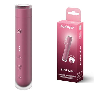 Satisfyer First Kiss - Pink USB Rechargeable Air Pulse Stimulator Satisfyer