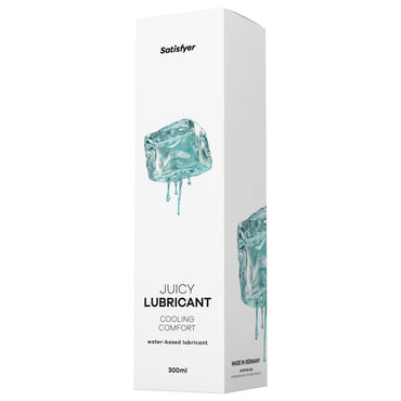 Satisfyer Juicy Lubricant 300 ml Cooling Comfort - Cooling Water Based Lubricant - 300 ml Bottle Satisfyer