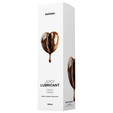 Satisfyer Juicy Lubricant 300 ml Crazy Crave - Coffee Scented Water Based Lubricant - 300 ml Bottle Satisfyer