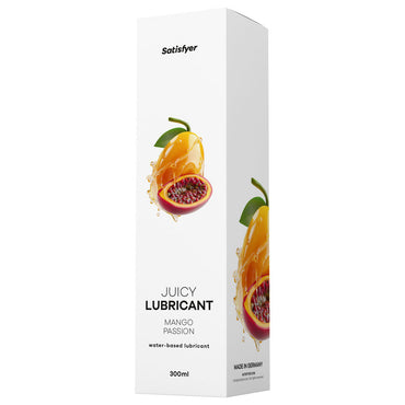 Satisfyer Juicy Lubricant 300 ml Mango Passion - Mango & Passionfruit Scented Water Based Lubricant - 300 ml Bottle Satisfyer