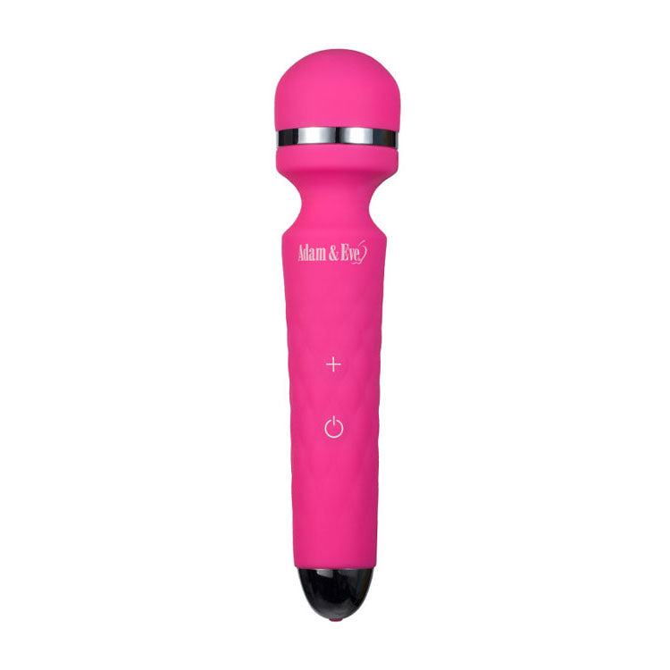 Adam & Eve Peak Wand Massager - Pink 19.1 cm USB Rechargeable Massager Wand Adam & Eve