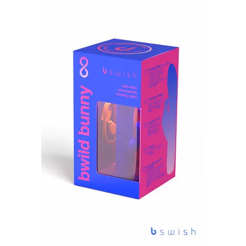 Bwild Classic Bunny Infinite Limited Edition Pacific Blue 15.2 cm USB Rechargeable Rabbit Vibrator - Club X