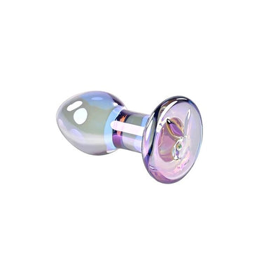 Playboy Pleasure Jewels Plug Glass Butt Plug - Club X