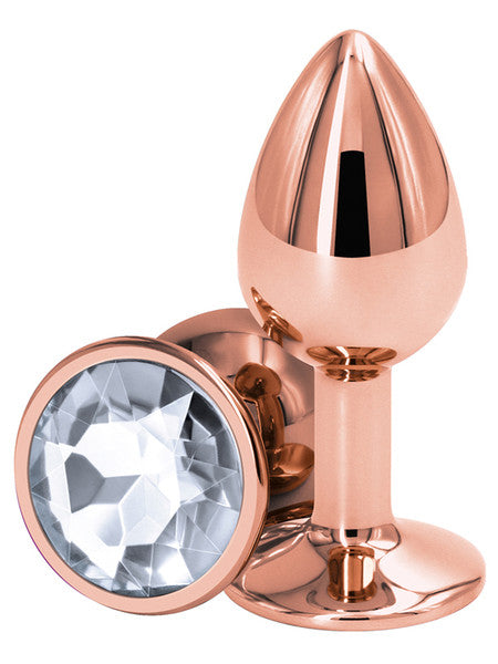 Rear Assets Rose Gold Small Clear - Club X
