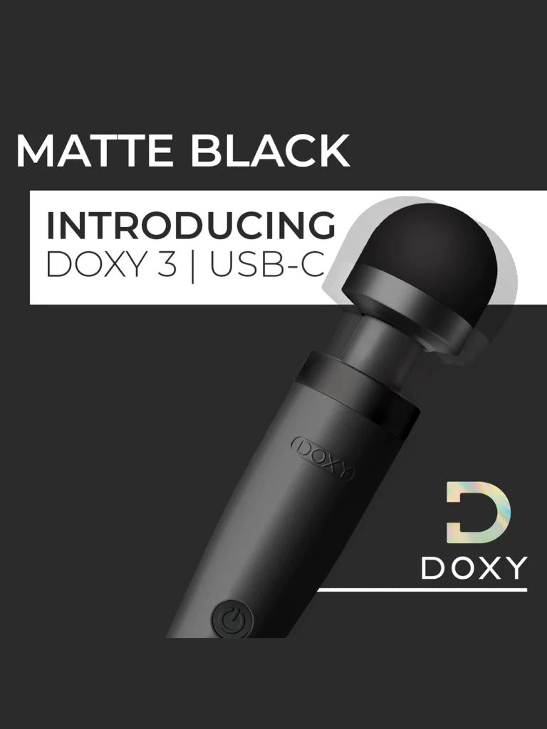 Doxy 3 Usb-C Wand Massager Vibrator - Club X